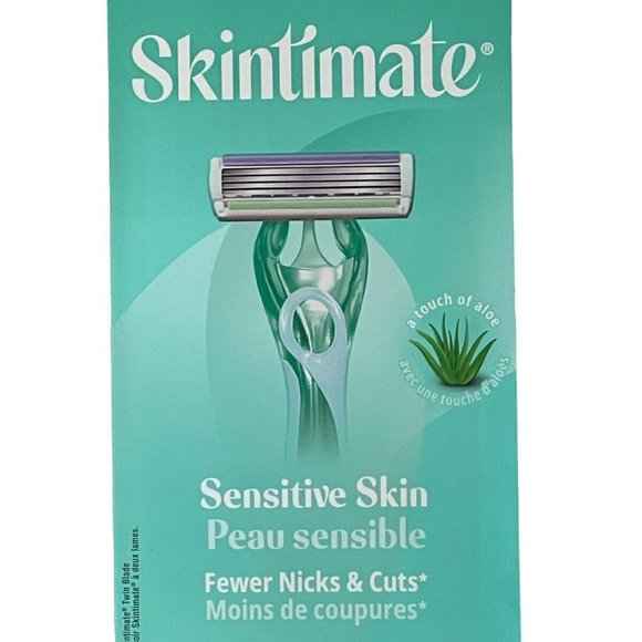 Skintimate Disposable Sensitive Skin Razors 4 Blades lot of 3 - Picture 2 of 4